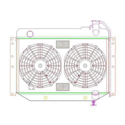 Dewitt Radiator Corvette Electric Fan Wiring Diagram - Wiring Diagram