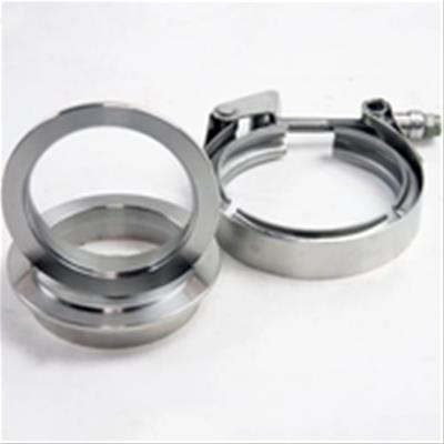 Granatelli 4.0in Mating Male to Female Flanges w/V-Band Clamp thumbnail 2