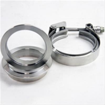 Granatelli 4.0in Mild Steel Mating Male to Female Flanges w/V-Band Clamp thumbnail 2