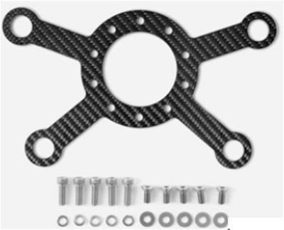 Grant 264 Carbon Fiber Plate w/4-Hole Switch Grant 264 Carbon Fiber Plate w/4-Hole Switch