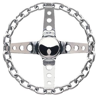 Grant 740 Chrome Chain Steering Wheel 11