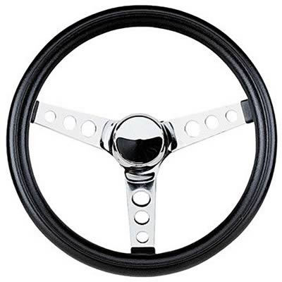 Grant 836 Steering Wheel Chrome/Foam 12.5 Grant 836 Steering Wheel Chrome/Foam 12.5