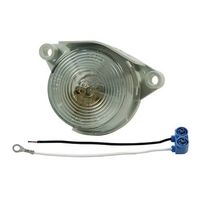 Grote License Lamp, Clear, Sealed Turtleback II - 60331