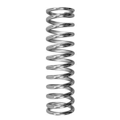 QA1 2-1/2in ID Spring - 12in Length x 200lbs/in - Chrome Plated thumbnail 2