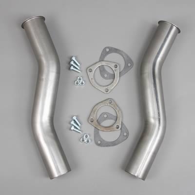 Hedman Universal Header X-Tensions 18715 Exhaust Pipe Extension; X-Tension; Exhaust Pipe Extension; Uni-Fit; 2.5 in. Tube; 2.5 in. Flanges thumbnail 2