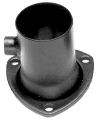 Hedman Oxygen Sensor Reducers with 2 Inch Outlet 21106 Header Reducer, Bung, 3-Bolt Flange, 2.5 in. Inlet, in. Outlet, Steel, Natural, Each thumbnail 2