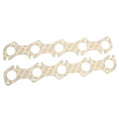 Hedman Header Gaskets 27580 Exhaust Gaskets, Header, Acrylic Bound Paper, Stock Port, Ford, Modular V10, Pair thumbnail 2