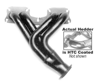 Hedman Street Headers 39406 Header, Street, Mid-Length, Steel, Silver Ceramic Coated, Toyota, 2.2, 2.4L, Each thumbnail 3