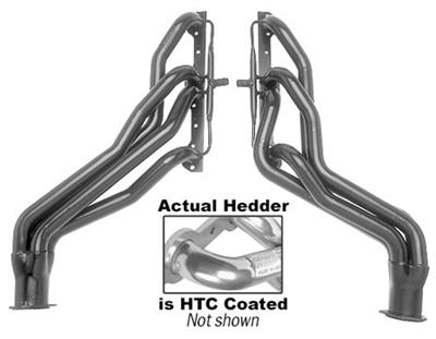 Hedman Street Headers 61446 Headers, Street, Long Tube, Steel, Silver Ceramic Coated, Chevy, GMC, Small Block, Pair thumbnail 4