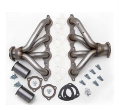 Hedman Traditional Block Hugger Headers 62520 Headers, Traditional, Hugger, 304 Stainless Steel, Natural, Chevy, LS, Pair thumbnail 5