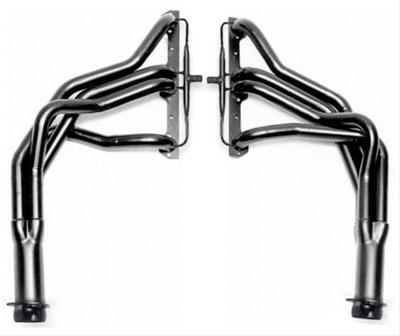 Hedman Street Headers 63061 Headers, Street, Long Tube, Steel, Black Ceramic Coated, Chevy, GMC, Small Block, Pair thumbnail 3