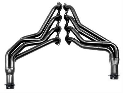 Hedman Elite Extreme-Duty Headers 63820 Headers, Extreme-Duty, Long Tube, Steel, Black Ceramic Coated, Chevy, GMC, Big Block, Pair thumbnail 3