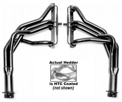 Hedman Street Headers 66061 Headers, Street, Long Tube, Steel, Silver Ceramic Coated, Chevy, Small Block, Pair thumbnail 5