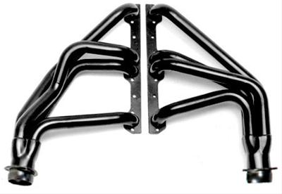 Hedman Street Headers 68173 Headers, Street, Long Tube, Steel, Black Ceramic Coated, Chevy, Pair thumbnail 3