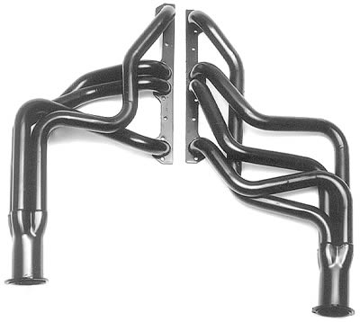 Hedman Street Headers 68291 Headers, Street, Long Tube, Steel, Temporary Paint, Chevy, Small Block, Pair thumbnail 5