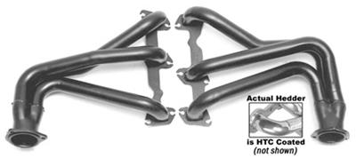 Hedman Street Headers 68416 Headers, Street, Long Tube, Steel, Silver Ceramic Coated, Buick, Chevy, Oldsmobile, Pontiac, 3.8L, Pair thumbnail 7
