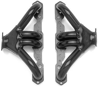 Hedman Tight Tubes Street Rod Headers for 1957 BEL AIR, TWO-TEN SERIES - 68500 Headers, Rod, Block Hugger, Steel, Temporary Paint, Chevy, Small Block, Pair thumbnail 6