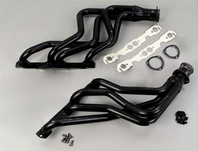 Hedman Street Headers 68670 Headers, Street, Long Tube, Steel, Temporary Paint, Chevy, Small Block, Pair thumbnail 8
