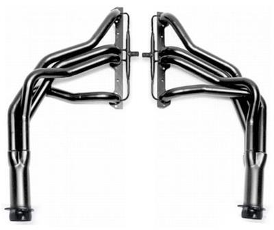 Hedman Street Headers 69061 Headers, Street, Long Tube, Steel, Temporary Paint, Chevy, Small Block, Pair thumbnail 4