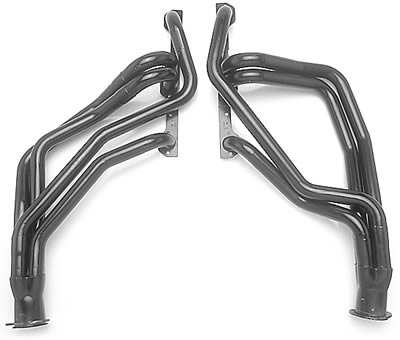 Hedman Street Headers 69093 Headers, Street, Long Tube, Steel, Temporary Paint, Chevy, GMC, Small Block, Pair thumbnail 5