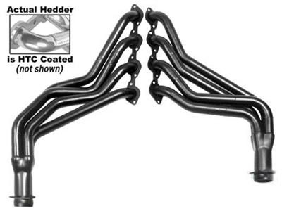 Hedman Street Headers 69126 Headers, Street, Long Tube, Steel, Silver Ceramic Coated, Chevy, Big Block, Pair thumbnail 4