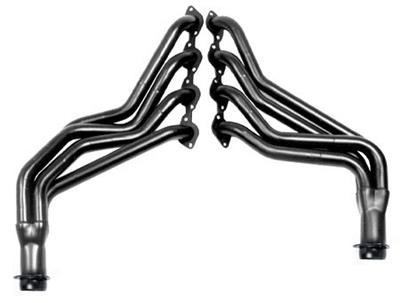 Hedman Street Headers 69127 Headers, Street, Long Tube, Steel, Temporary Paint, Chevy Big Block, Pair thumbnail 4