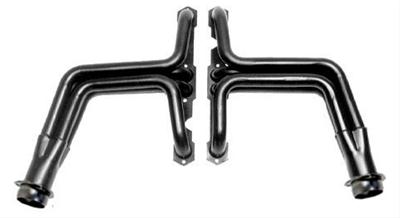 Hedman Street Headers 69263 Headers, Street, Long Tube, Steel, Black Ceramic Coated, Chevy, Pair thumbnail 3