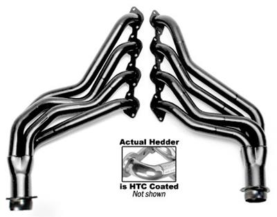 Hedman Street Headers 69286 Headers, Street, Long Tube, Steel, Silver Ceramic Coated, Chevy, GMC, 454, Pair thumbnail 4