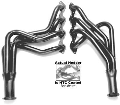 Hedman Street Headers 69386 Headers, Street, Long Tube, Steel, Silver Ceramic Coated, Chevy, GMC, 454, Pair thumbnail 3