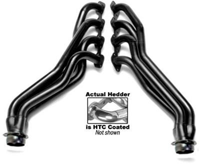 Hedman Street Headers 69396 Headers, Street, Long Tube, Steel, Silver Ceramic Coated, Chevy, GMC, 454, Pair thumbnail 3