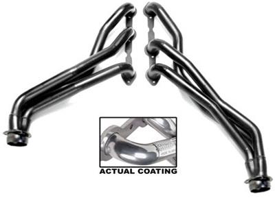 Hedman Street Headers 69406 Headers, Street, Long Tube, Steel, Silver Ceramic Coated, Chevy, GMC, 4.3L, Pair thumbnail 4