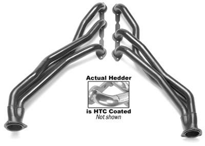 Hedman Street Headers 69416 Headers, Street, Long Tube, Steel, Silver Ceramic Coated, Chevy, GMC, 4.3L, Pair thumbnail 4