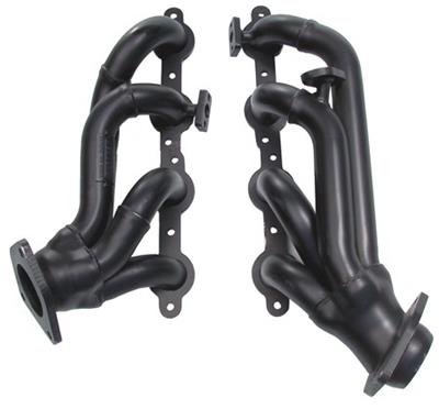Hedman Street Headers 69681 Headers, Street, Shorty, Steel, Temporary Paint, Cadillac, Chevy, GMC, Small Block LS, Pair thumbnail 4