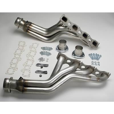 Hedman 304 Stainless Steel Headers 72610 Headers, Long Tube, Steel, Natural, Chrysler, Dodge, 6.1L Hemi, Pair thumbnail 4