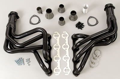 Hedman Street Headers for 1969-1979 F-100, 1975-1979 F-150 - 89150 Headers, Street, Long Tube, Steel, Temporary Paint, Ford, Pair thumbnail 9