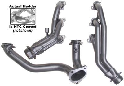 Hedman Street Headers 89406 Headers, Street, Mid-Length, Steel, Silver Ceramic Coated, Ford, 4.0L, Kit thumbnail 3