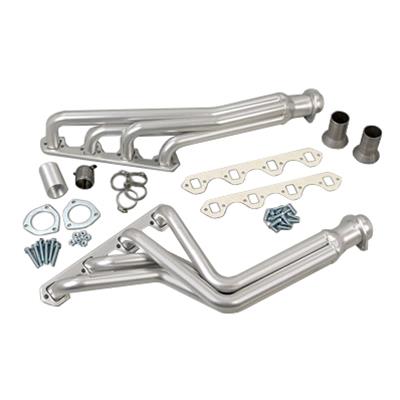 Hedman Elite Extreme-Duty Headers 89418 Headers, Extreme-Duty, Long Tube, Steel, Silver Ceramic Coated, Ford, 302, Pair thumbnail 4