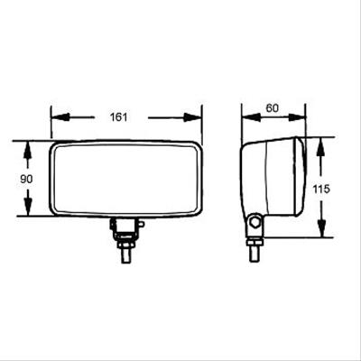 Hella 005860231 Hella Model 450 Lights | Summit Racing