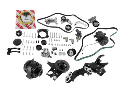 Holley 20-220BK Holley Mid-Mount Complete Accessory Systems