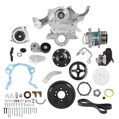 リーディ　フューリーモーター　8T Holley 20-370 Holley Ford Mid-Mount Accessory Drive Systems