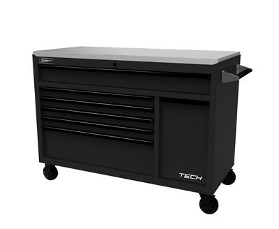 Homak Toolboxes BK04054070 Homak 54 in. TECH Series Rolling Cabinets ...