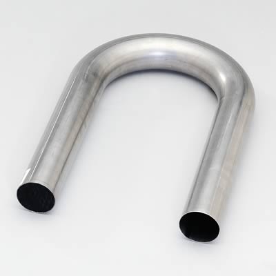 Hooker Mandrel Bend Tubing 2.5 Inch Steel Exhaust Pipe 12270HKR Tubing, 180 Degree, U-Bend, 2 1/2 in. Diameter, 5 in. Radius, 18-Gauge, Steel, Each thumbnail 2