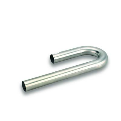 Hooker Mandrel Bend Tubing 1.875 Inch 304 Stainless Steel Exhaust Pipe 32560HKR Tubing, 180 Degree, J-Bend, 1 7/8 in. Diameter, 3 in. Radius, 18-Gauge, Steel, Each thumbnail 2