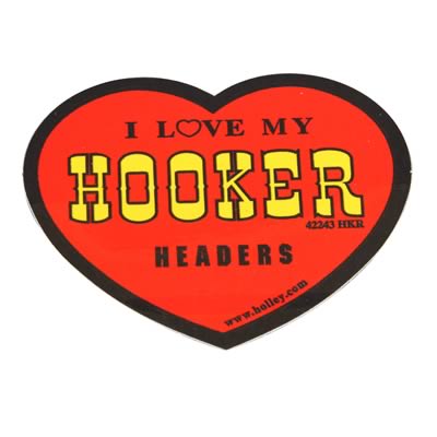 Hooker Headers 42243HKR Hooker Decals | Summit Racing