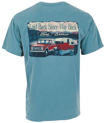 free shipping on orders over 99 at summit racing laid back since way back ford bronco t shirt lb23981sstlg