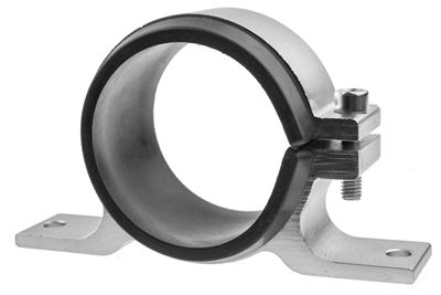 Redhorse Performance 4651 Series Fuel Filter Brackets 4651-01-5 Brackets, Aluminum, Clear Anodized, Each