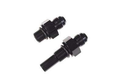 Redhorse Performance 8248 Series Tee Adapter Fittings 8262-480-2 Transmission Line Adapter, Aluminum, Black Anodized, Male -6 AN, to Male 1/4 in. NPS, Pair thumbnail 2