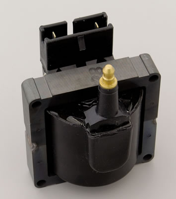 Hypertech Coils 4064 Ignition Coil, E-Core, Square, Epoxy, Black, Ford, Lincoln, Mercury, Merkur, Each thumbnail 2