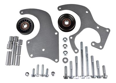 ICT Billet LS1 Camaro A//C Air Conditioner Compressor Sanden 7176 Bracket Kit LS LSX AC 551352-2