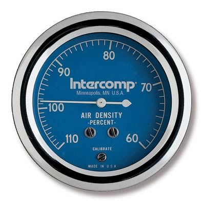 Intercomp Racing 360093 Air Density Gauge with Case 110 60 Range Each